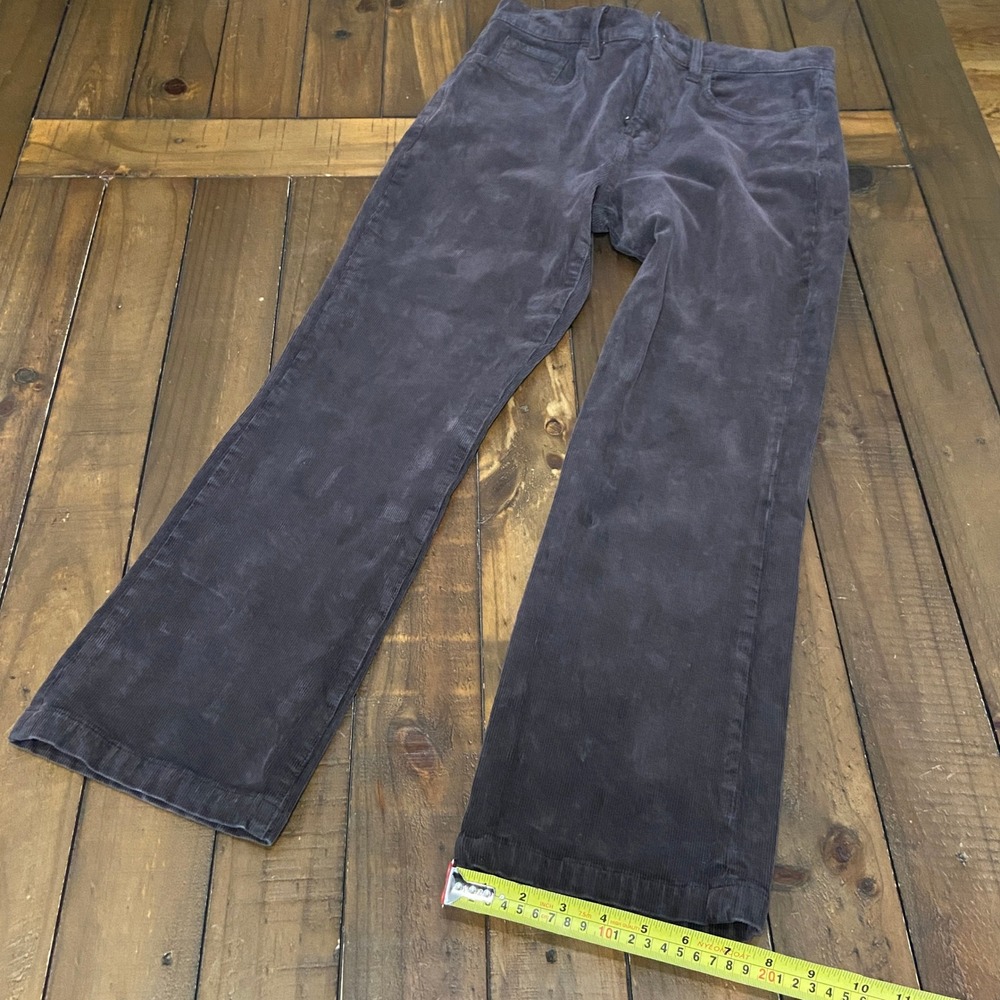 Faherty Organic Cotton Soft Stretch Cord Flare Pants Wmns 28 Brown Bootcut Boho - Picture 8 of 9